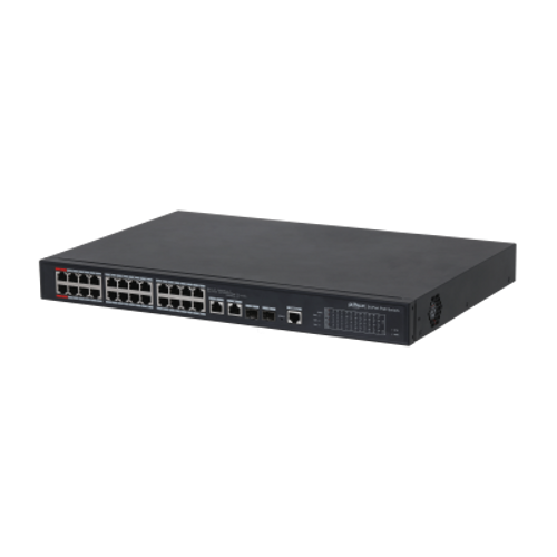 DAHUA PFS4226-24ET-360-V3 24 PORT 24XFE-2GE-2XSFP 360 W YNETLEBLR POE SWTCH