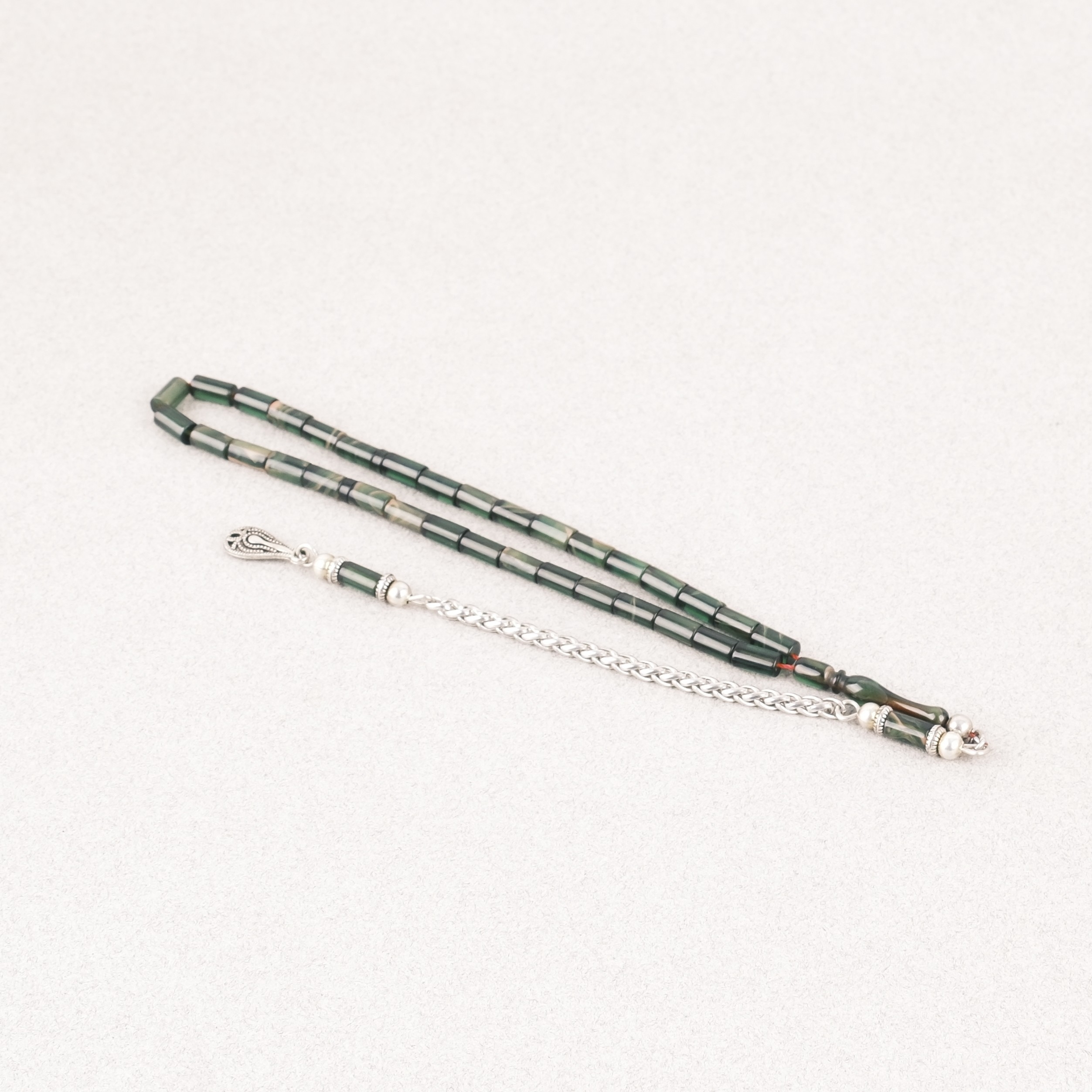 Sıkma Kehribar Bilek Boy Kesme Kesim 4x7mm Sallama Tesbih