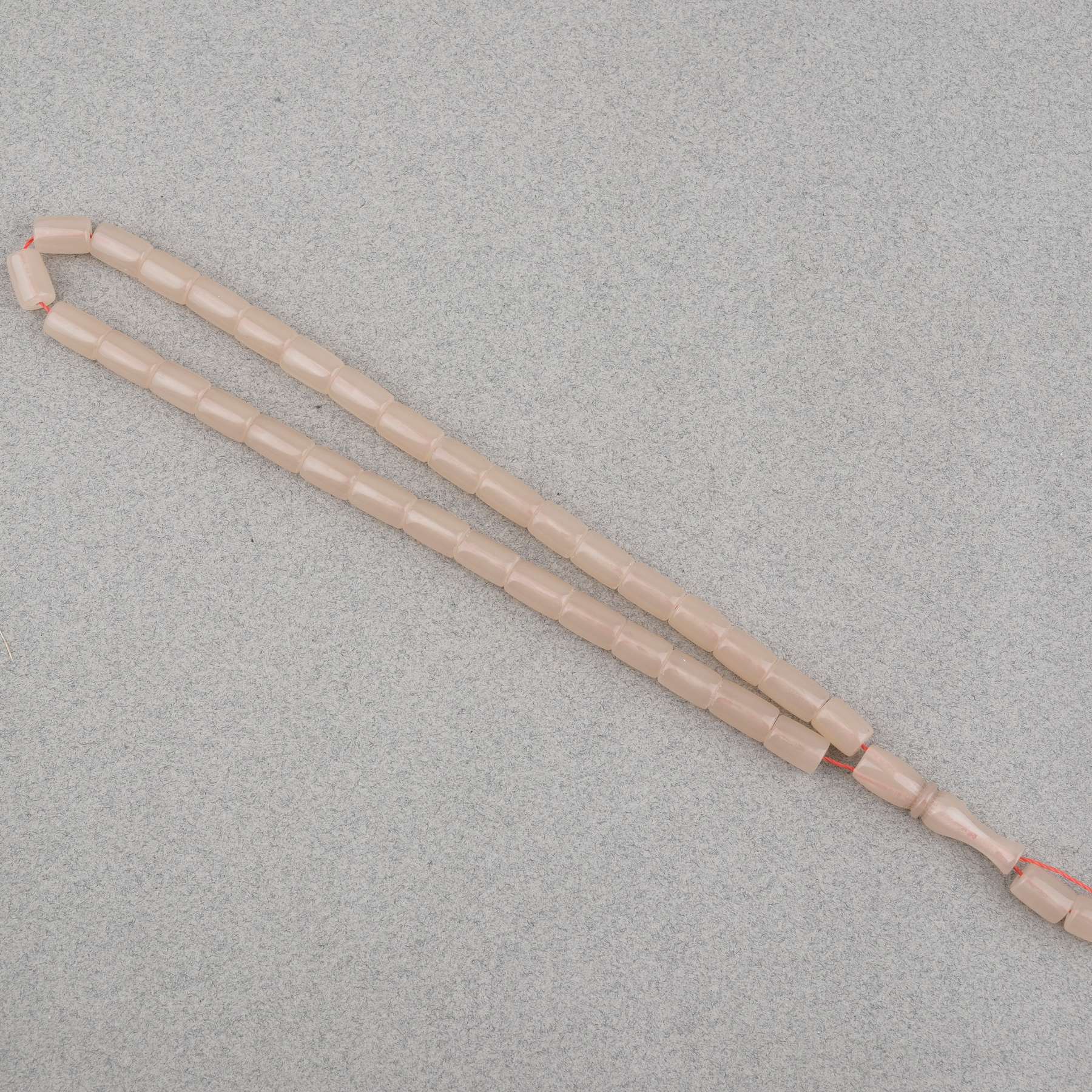 Uçak Camı Kesme Kesim 7x10mm Tesbih Püskülsüz Bej