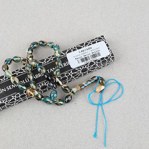 Arizona Katalin Beyzi Kesim 8x12mm Tesbih (P�sk�ls�z)