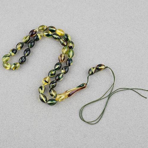 Arizona Katalin Beyzi Kesim 8x12mm Tesbih (P�sk�ls�z)