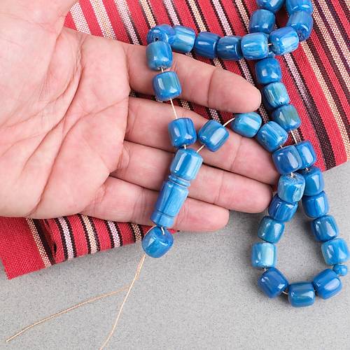 Katalin Kanayan Ba�a Tekerlek Kesim 12x12mm Tesbih - P�sk�ls�z