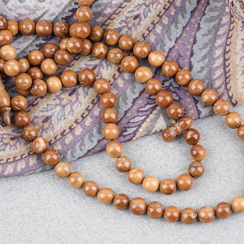 Orijinal Do�al Kuka 99'luk K�re Kesim 6mm Namaz Tesbihi