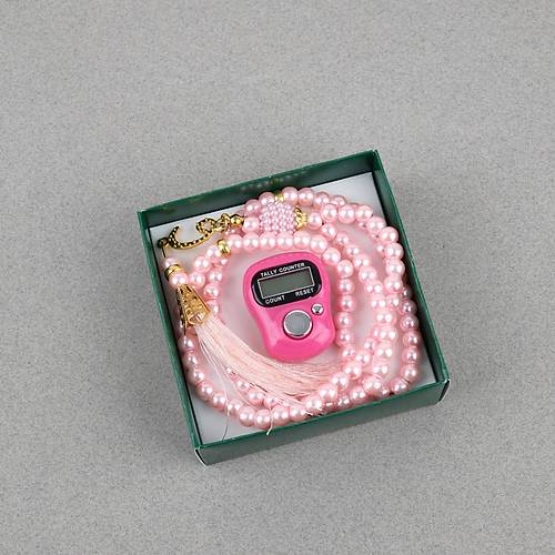 Zikirmatik Elektronik Tesbih ve 99luk Namaz Tesbih Set