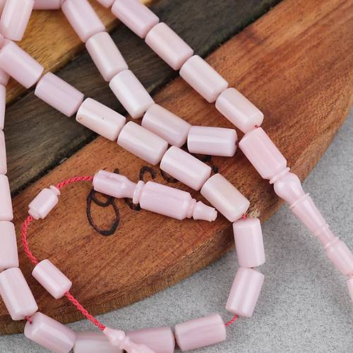 Katalin �ubuk Usta ��i Kesme Kesim 7x12mm Tesbih -Bej