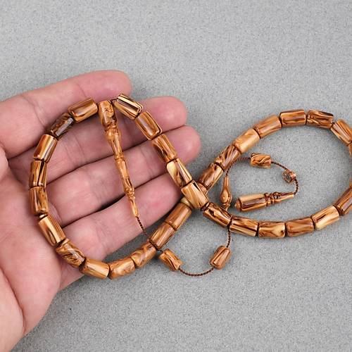 Kadim Katalin Eski ekmece Kulp Obje ekoslovak Kesme Kesim 7x11mm Tesbih