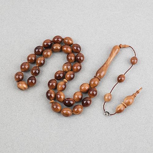 Kuka Usta ��i �mzal� Beyzi Kesim 11x14mm Tesbih