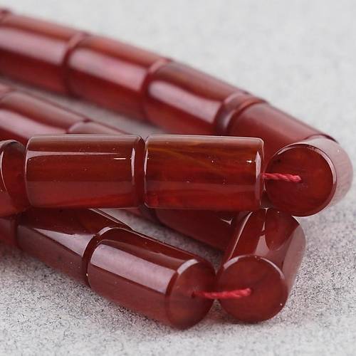 Osmanl� S�kma Kehribar A��zl�ktan D�nem Yap� Kesme Kesim 6x10mm Tesbih