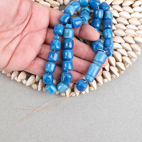 Katalin Kanayan Ba�a Tekerlek Kesim 12x12mm Tesbih - P�sk�ls�z