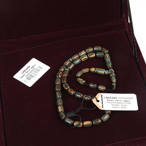 Kafur Aac Halkal mame Kapsl Kesim 7x11mm Tesbih