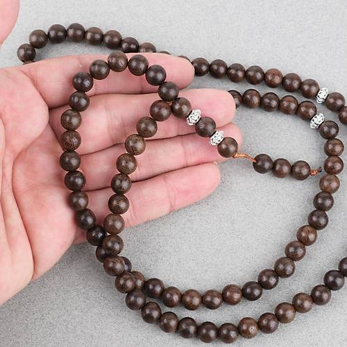 Y�lan A�ac�  99luk  K�re Kesim 8mm Namaz Tesbihi