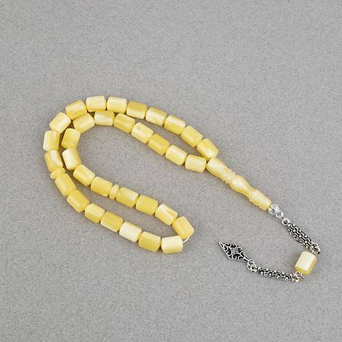 Beyrut Damla Alpaka P�sk�l Yumu�ak Kesme Kesim 8x11mm Tebih