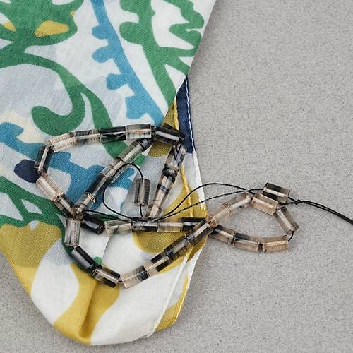 Ate� Kehribar Kesme Kesim 6x10mm- Gri P�sk�ls�z