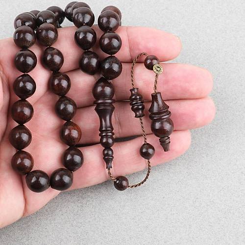 Y�lan A�ac� Usta ��i �mzal� U�lu K�re Kesim 11x12mm Tesbih