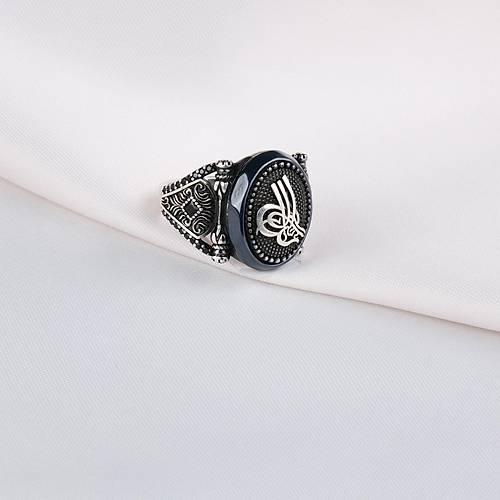 Tural Mikro Zirkon 925Ayar Gm Erkek Yzk