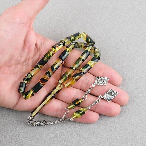 Arizona Katalin Alpaka P�sk�l Kesme Kesim 7x11mm Tesbih