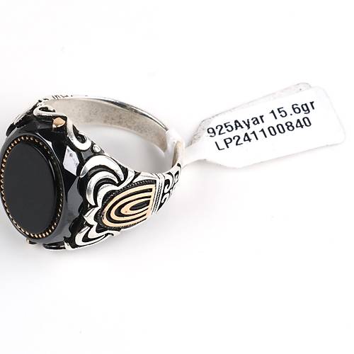 Onix 925Ayar Gm Erkek Yzk