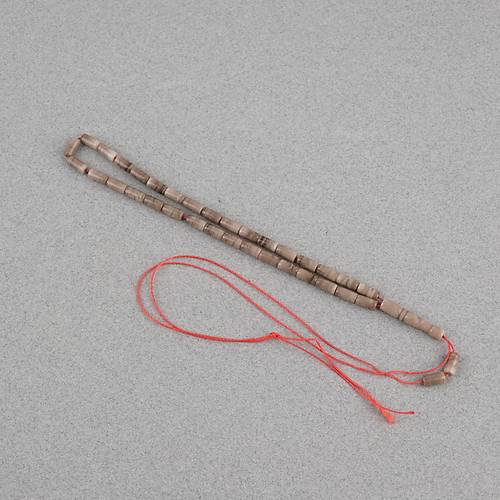 U�ak Cam� Kesme Kesim 4x8mm Tesbih - S�tl� Kahve