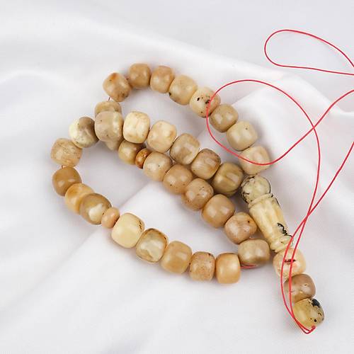 Damla Kehribar Tekerlek Kesim 12.5x11mm Tesbih