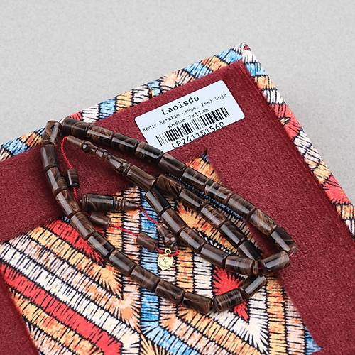 Kadim Katalin �ekoslovak Eski Obje Usta ��i �mzal� Kesme Kesim 7x11mm Tesbih