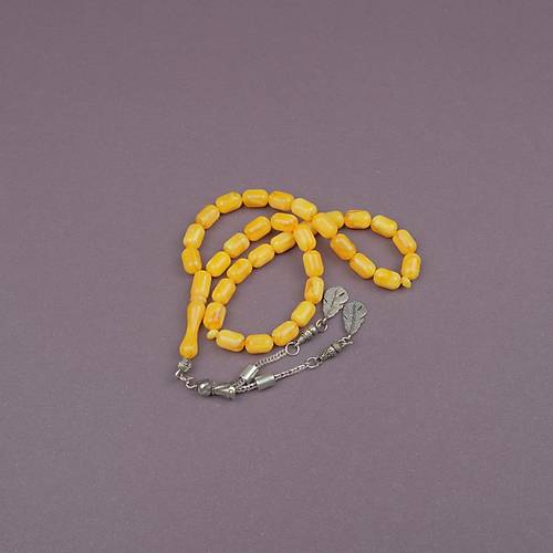 Beyrut Damla Alpaka P�sk�l Kaps�l Kesim 7x11.5mm Tesbih
