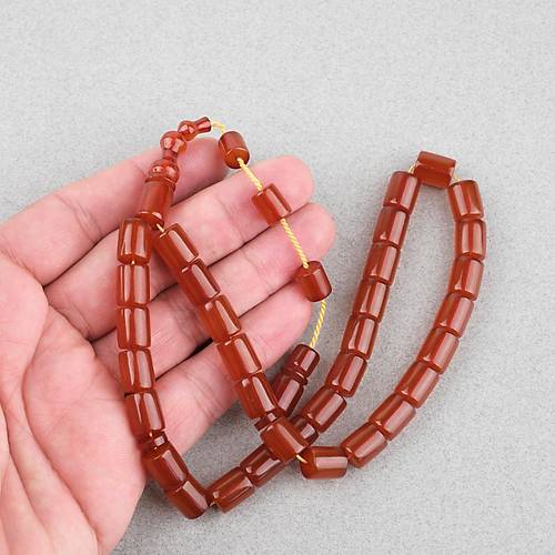 Kadim Katalin Yumuak Kesme Kesim 9x11mm Tesbih