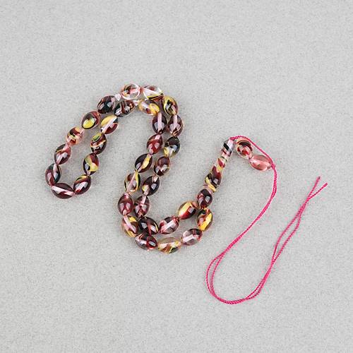 Arizona Katalin Beyzi Kesim 8x12mm Tesbih (P�sk�ls�z) - Sedefli