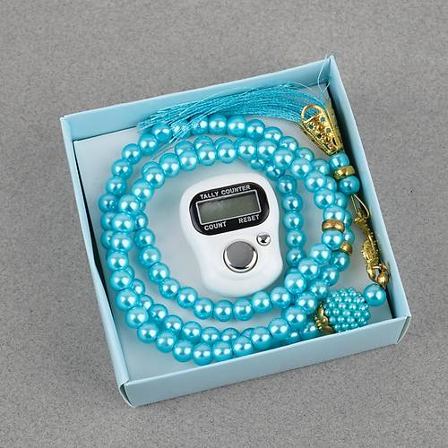 Zikirmatik Elektronik Tesbih ve 99luk Namaz Tesbih Set