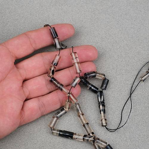 Ate� Kehribar Kesme Kesim 6x10mm- Gri P�sk�ls�z