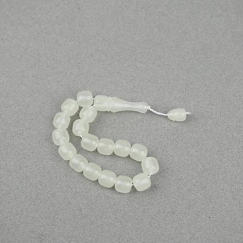 Kedig�z� Toz Kehribar Efe Boy F��� Kesim 12.5x12mm Tesbih