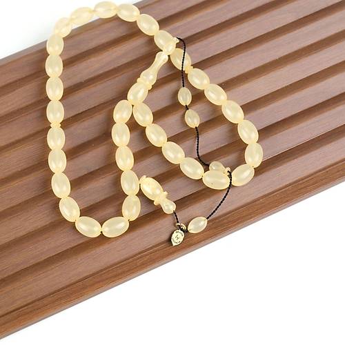 Katalin Beyzi Kesim 8x12mm Tesbih -�effaf Sar�
