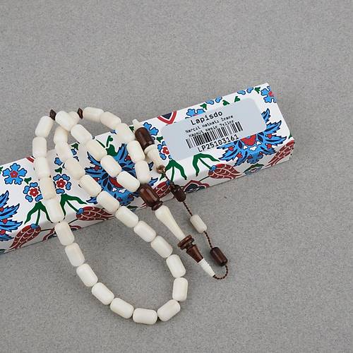 Nar��l  Usta ��i �mzal� Halkal� �mame Kaps�l Kesim 7x11mm Tesbih