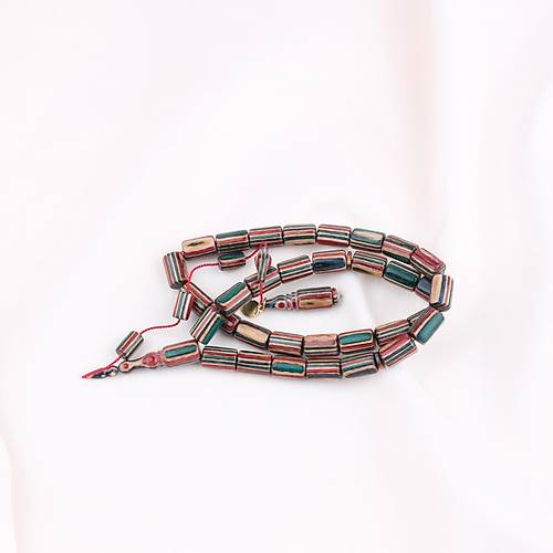 Kafur A�ac� Usta ��i �mzal� Yumu�ak Kesme Kesim 8x12mm Tesbih