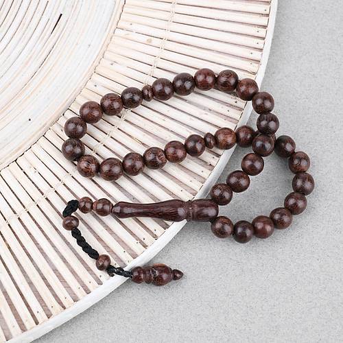 Demir Hindi A�ac� Bilek Boy K�re Kesim 8.5mm Tesbih