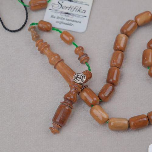 Kuka Usta ��i �mzal� Kaps�l Kesim 7.5x11.5mm Tesbih