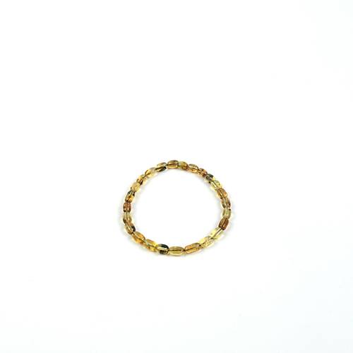 Dominik Mavi Kaya Fosil Amber Bileklik 3.3gr