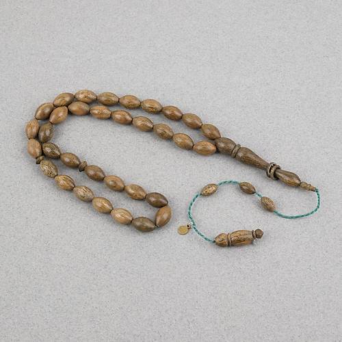 Plesenk A�ac� Halkal� �mame Beyzi Kesim 8x13mm Tesbih