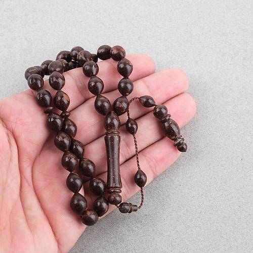 Kahve A�ac� Usta ��i �stanbul Kesim 8.5x11mm Tesbih