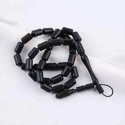 Abanoz A�ac� U�lu Kaps�l Kesim 8x14mm Tesbih