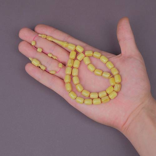 �brahim Atasever Usta ��i �mzal� Bel�ika Katalin Kaps�l Kesim 8.5x11.5mm Tesbih
