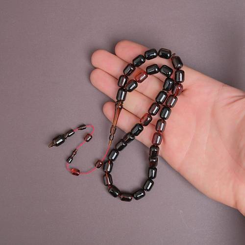 �brahim Atasever Usta ��i �mzal� Tirb��on Katalin Kaps�l Kesim 8.5x11mm Tesbih
