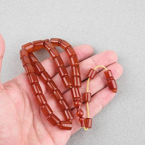 Kadim Katalin Yumuak Kesme Kesim 9x11mm Tesbih