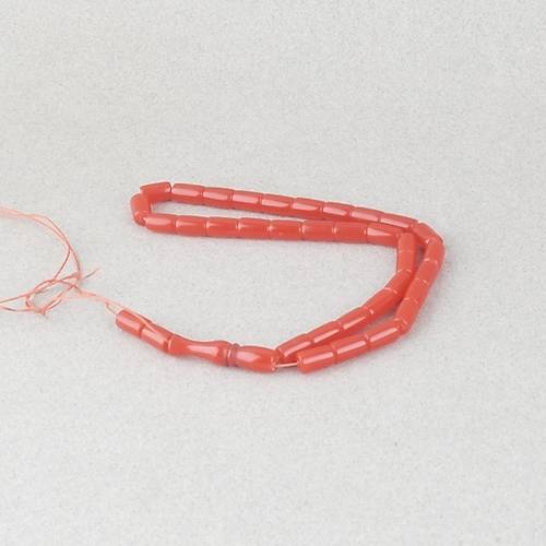 U�ak Cam� Kesme Kesim 6x10mm Tesbih P�sk�ls�z K�rm�z�