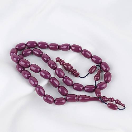 Eski Bowling Topu Obje  D�nem Usta ��i �mzal� Kaps�l Kesim 8x12mm Tesbih