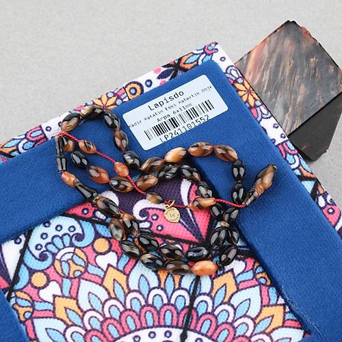 Kadim Katalin Eski Kalemlik Obje Usta i mzal Arpa Kesim 6x11mm Tesbih