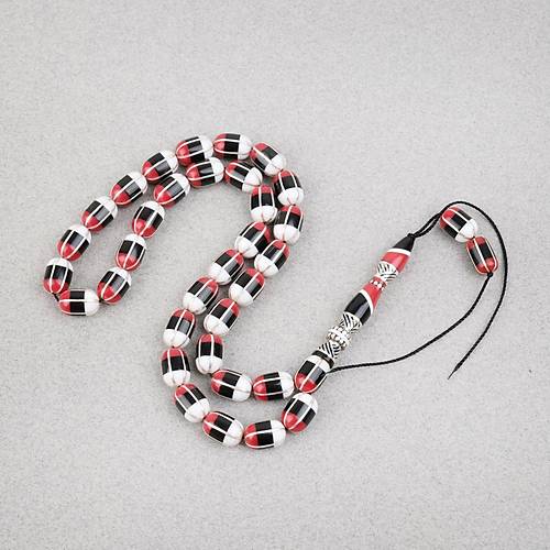 Erzurum Oltu 925A Gm leme Nakka mame Usta i mzal Kapsl Kesim 7.5x11mm Tesbih