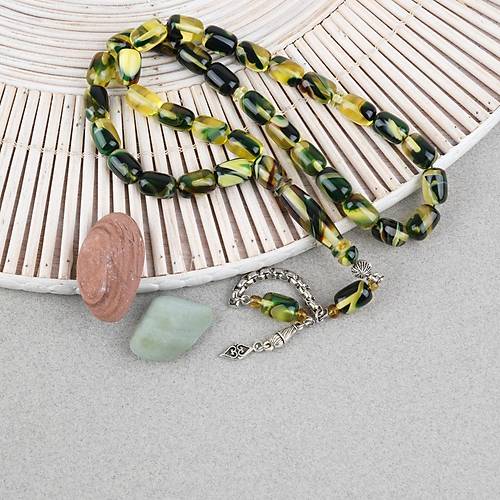 Arizona Katalin Alpaka P�sk�l Kaps�l Kesim 8x12mm Tesbih