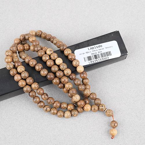 Venge A�ac� 99luk K�re Kesim 8mm Namaz Tesbihi