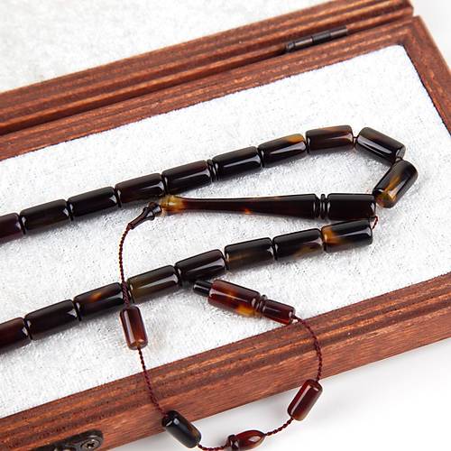 Kaplumbaa Kabuu iirme Yumuak Kesme Kesim 7x12mm Tesbih