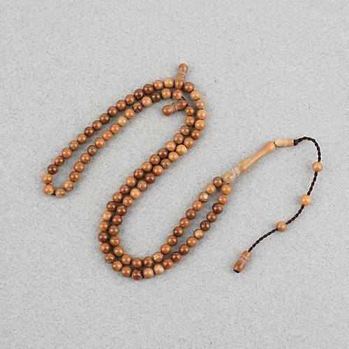 Orijinal Do�al Kuka 99'luk K�re Kesim 5mm Namaz Tesbihi